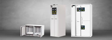 S-LINE: Safety storage cabinets for acids and bases