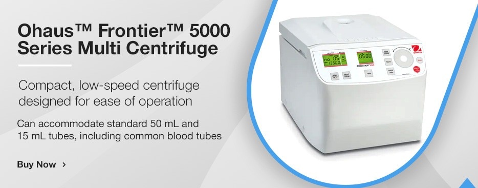 Ohaus™ Frontier™ 5000 Series Multi Centrifuge