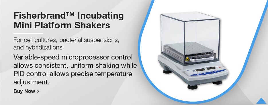 Fisherbrand™ Incubating Mini Platform Shakers
